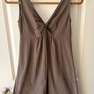 LOFT Brown Mini Dress